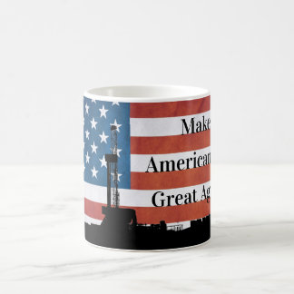 Maak Amerikaanse Olie Groot Opnieuw Koffiemok