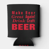 Maak Beer weer geweldig! Blikjeskoeler (Achterkant)