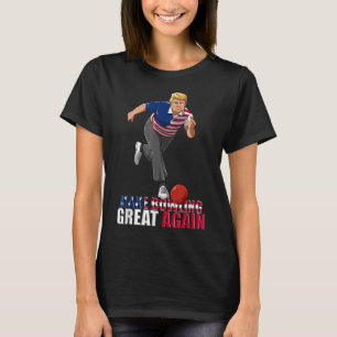 Maak bowling weer geweldig - Grappig Trump bowling T-shirt