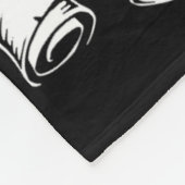 Maak bowling weer geweldig grappige bowler fleece deken (Hoek)