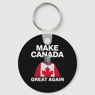 Maak Canada weer groot Grappig Trump Canadese vlag Sleutelhanger