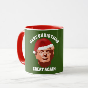MAAK CHRISTMAS GREAT WEER TRUMP SANTA HAT MOK
