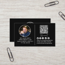 Maak contact met ons sociaal media QR-code logo be