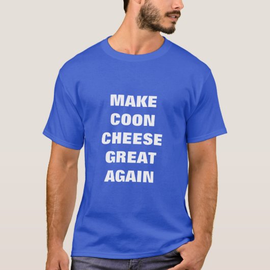 Maak Coon Cheese opnieuw geweldig T-shirt (Voorkant)