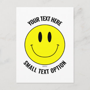 Maak, Creëer Je Eigen Smilie Smile Ansichtkaart Briefkaart