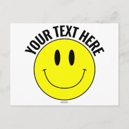 Maak, Creëer Je Eigen Smilie Smile Ansichtkaart Briefkaart