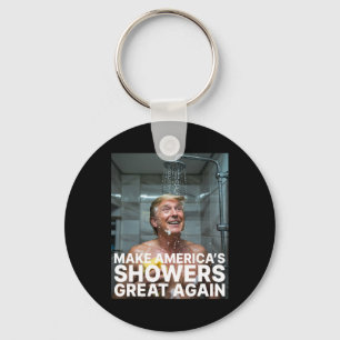 Maak de Amerikaanse douches weer geweldig Trump Fu Sleutelhanger