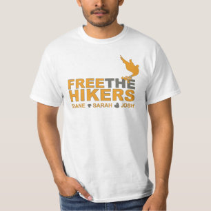 Maak de Hikers Oranje Dove T-Shirt vrij