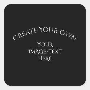 Maak de Jouwe Vierkante Sticker