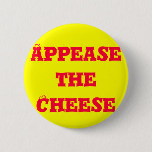 Maak de kaas zichtbaar ronde button 5,7 cm