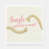 Maak de knoop los scheidingspartij servet (Voorkant)