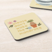 Maak de mandrake niet wakker bier onderzetter (Linkerzijde)