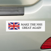 MAAK DE NHS GREAT NIEUW DE HELPSTOF VAN DE BEVESTI BUMPERSTICKER (Op auto)