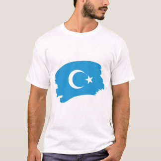 Maak de Oeigoeren vrij - bespaar de Oeigoerse vlag T-shirt
