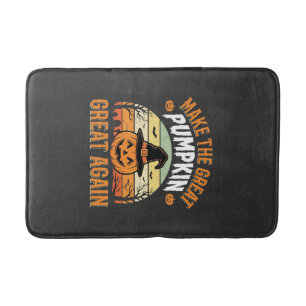 Maak De Pompoen Weer Groot Halloween Design_1 Badmat