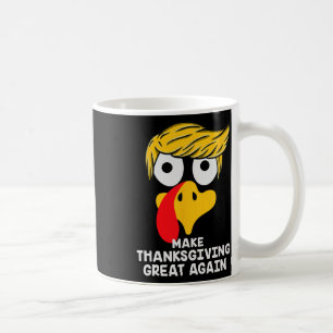 Maak de Thanksgiving weer geweldig, Trump Turkey F Koffiemok