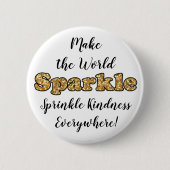 Maak de Wereld Sprinkle Button (Voorkant)