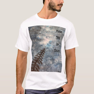 Maak deze dag tellen Lone Tree Stars Ruw Natuur T-shirt