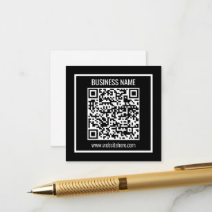 Maak direct een moderne QR-code Informatiekaartje