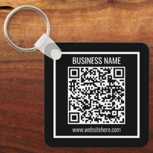 Maak direct een moderne QR-code Sleutelhanger