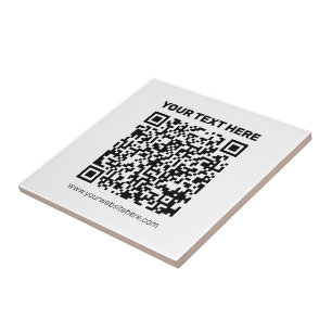 Maak direct een QR-code voor elk websiteadres Tegeltje