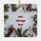 *MAAK DIT UW EIGEN* CERAMISCHE CHRISTMAS ORNAMENT (Voorkant)