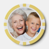 Maak een aangepast foto-thuis toernooi spel poker chips (Voorkant)
