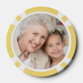 Maak een aangepast foto-thuis toernooi spel poker chips (Achterkant)