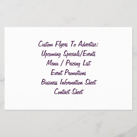 Maak een aangepaste flyer of brochurefolder (Voorkant)