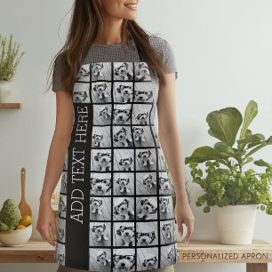 Maak een aangepaste fotocollage met 18 foto's schort