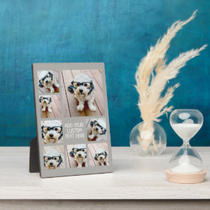 Maak een aangepaste fotocollage met 8 foto's fotoplaat