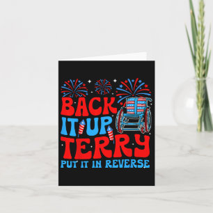 Maak een back-up op Terry en plaats deze in omgeke Kaart