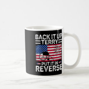Maak een back-up op Terry, plaats deze in omgekeer Koffiemok