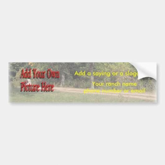 Maak een bumpersticker #1 (Voorkant)