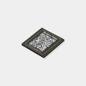 Maak een direct scanbare zakelijke QR-code Post-it® Notes (Schuin)