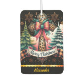 Maak een feestelijk kerstkruis luchtverfrisser (Voorkant)