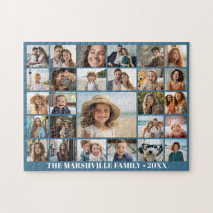 Maak een funky fotocollage met 27 foto's legpuzzel