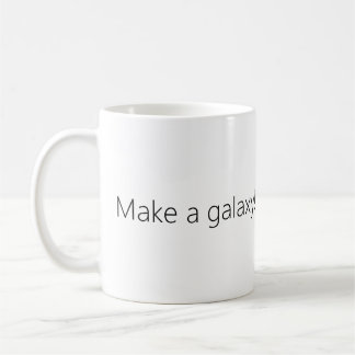 Maak een galaxy! koffiemok