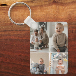 Maak een gepersonaliseerde familie-sleutelhanger m sleutelhanger