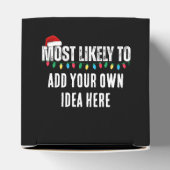 Maak een grappige 'Waarschijnlijk meest...' citaat Bedankdoosjes (Bovenkant)