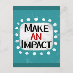 Maak een impact Briefkaart