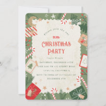 Maak een Kerstfeest Uitnodiging