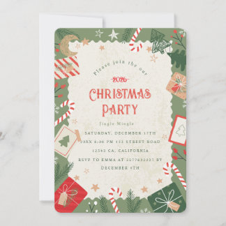 Maak een Kerstfeest Uitnodiging