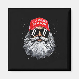 Maak een kerstfeest weer leuk Xmas Trump Sant Magneet