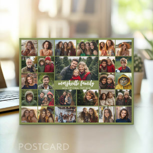 Maak een leuke fotocollage met 27 foto's briefkaart
