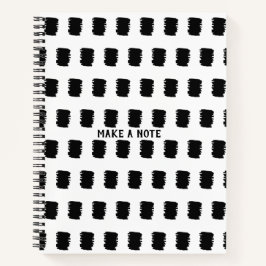 Maak een notitie school of werk Spiral Notitieboek