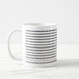 Maak een ongebruikelijk moderne en trendy verborge koffiemok