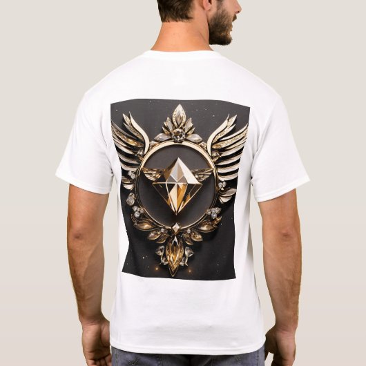 Maak een ontzagwekkend T-shirt met crystal eagle (Achterkant)