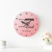 Maak een roze vreugdegelui grote klok (Huis)