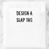 Maak een slap Label Design Sticker Graffitti (Tas)